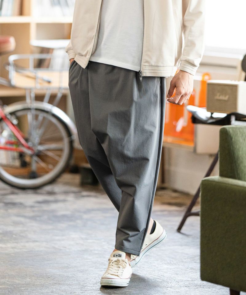 CAMBIO(カンビオ)】Stretch Nylon Cutting Sarrouel Pants サルエルパンツ(CAM23SS-016) | CAMBIO  カンビオ