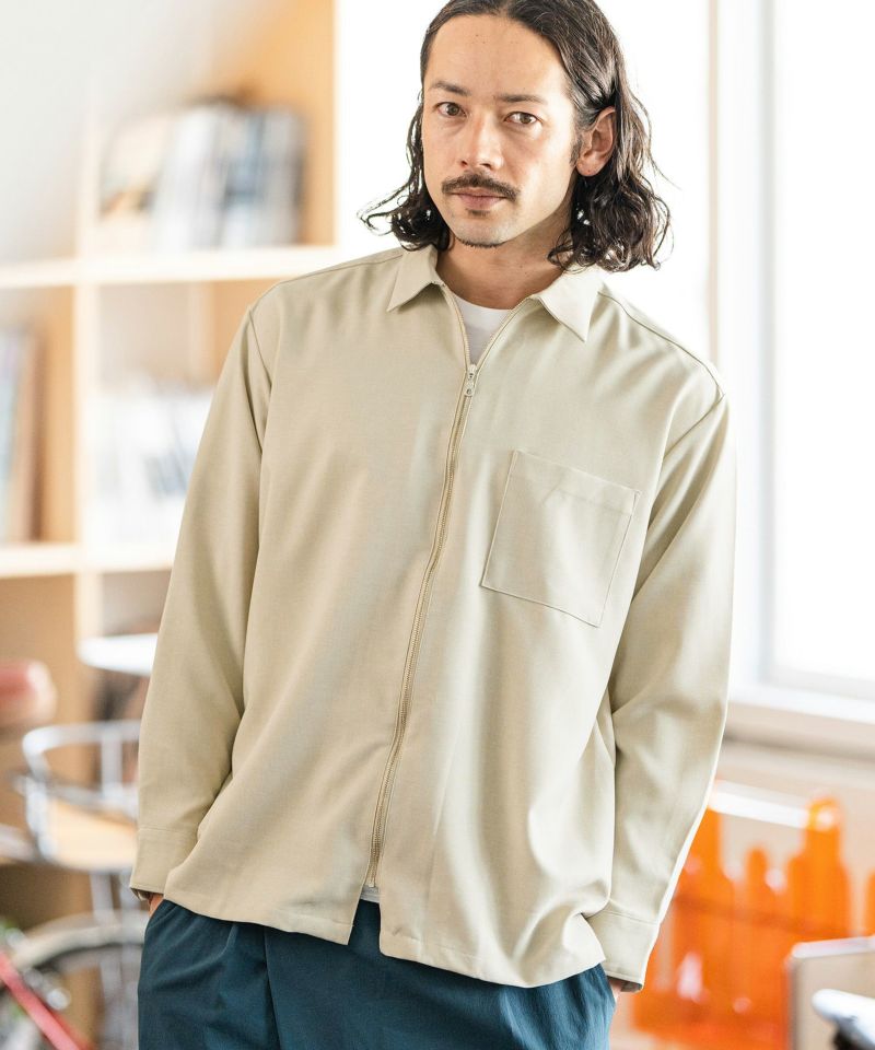 tops_ブルゾン_CHIPIE（シピー） FREAK'S STORE｜Garments Dyed Chino Zip Blouson/ガーメント