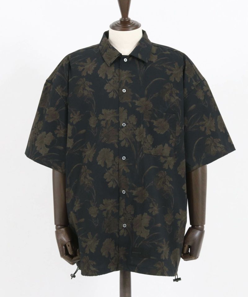 ADAM PATEK(アダムパテック)】floral pattern short sleeve shirt