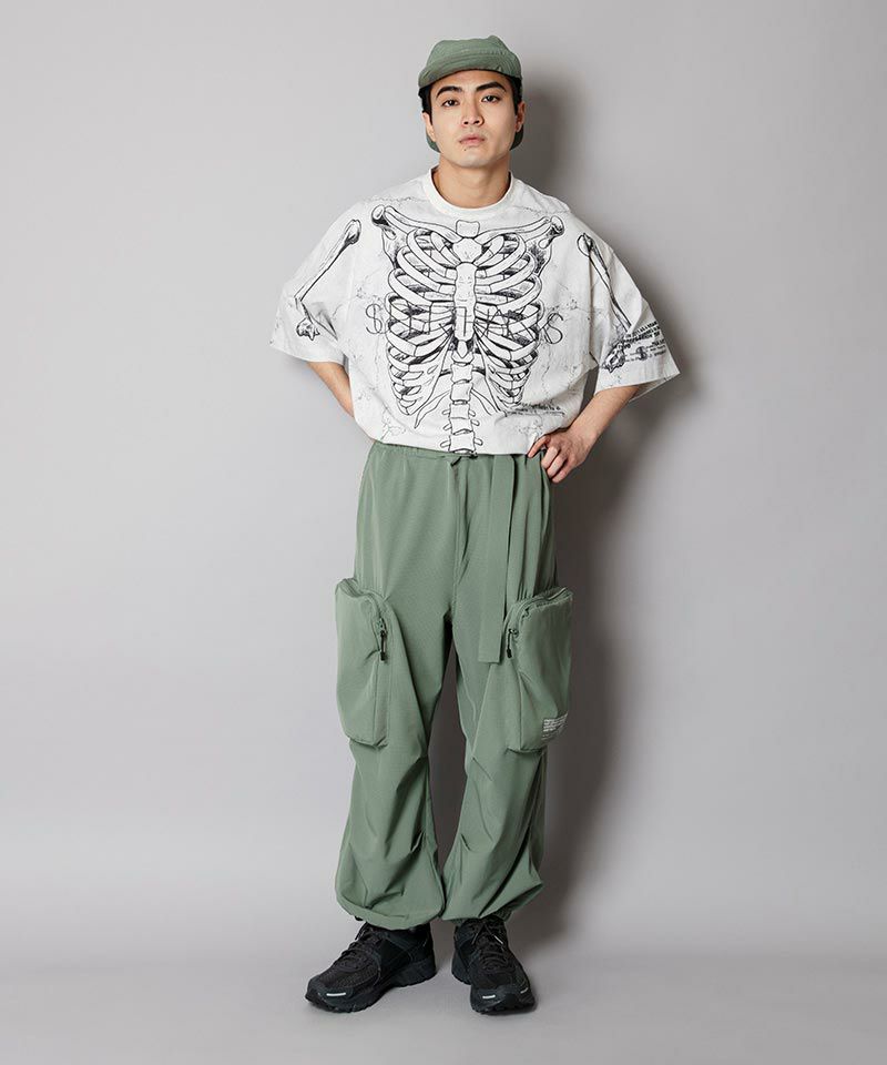 50%OFF【SUPERTHANKS(スーパーサンクス)】BREATHABLE MESH JOG PANTS