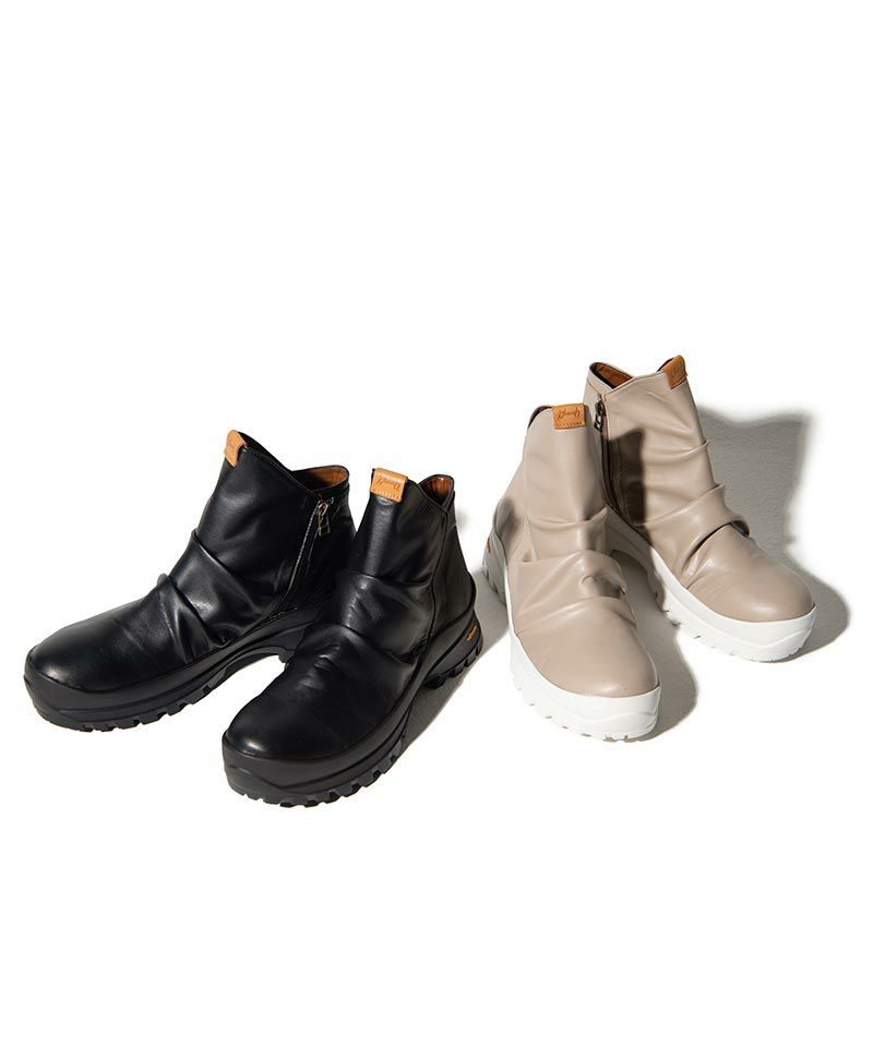 【買蔵交換】glamb グラム Shaldon boots ブーツ パープル 26.5 靴