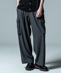 30%OFF【glamb(グラム)】Cargo Slacks カーゴスラックス(GB0223-P01) | CAMBIO カンビオ