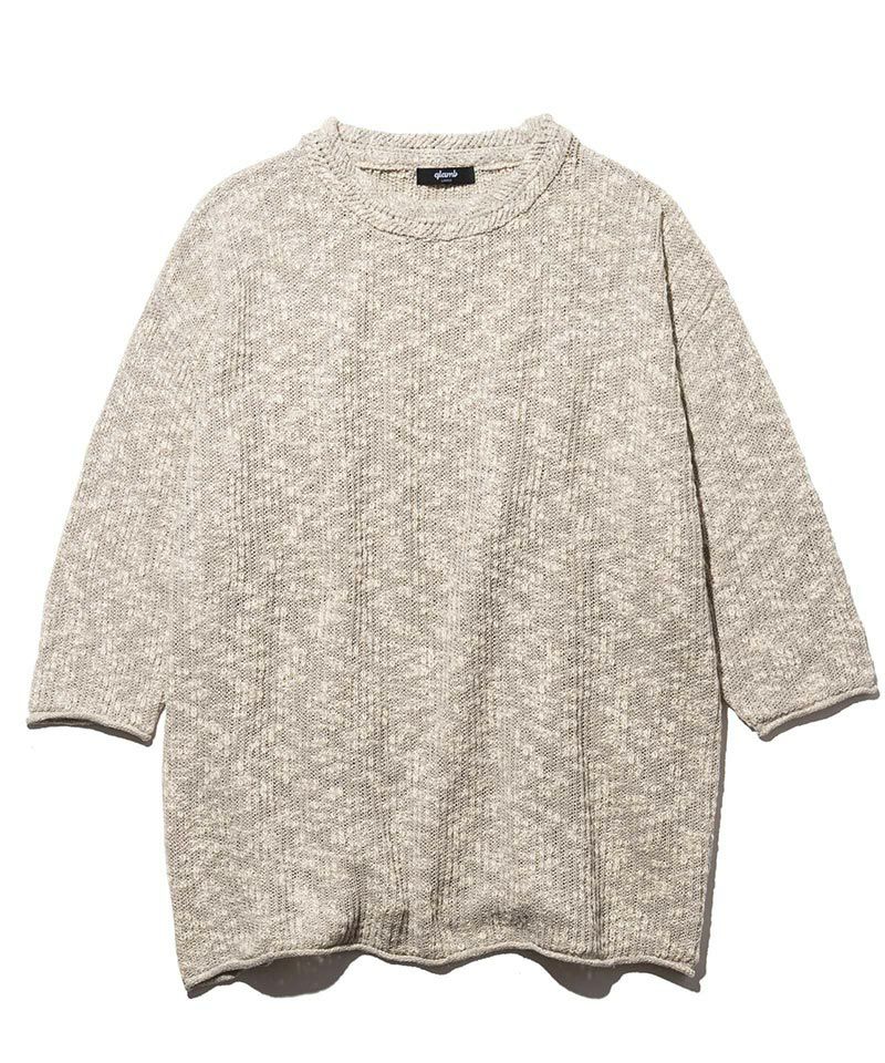 glamb グラム Danny knit 〈ダニーニット〉 グレー 3 50%OFF【glamb(グラム)】Oversized Summer Knit オーバーサイズ