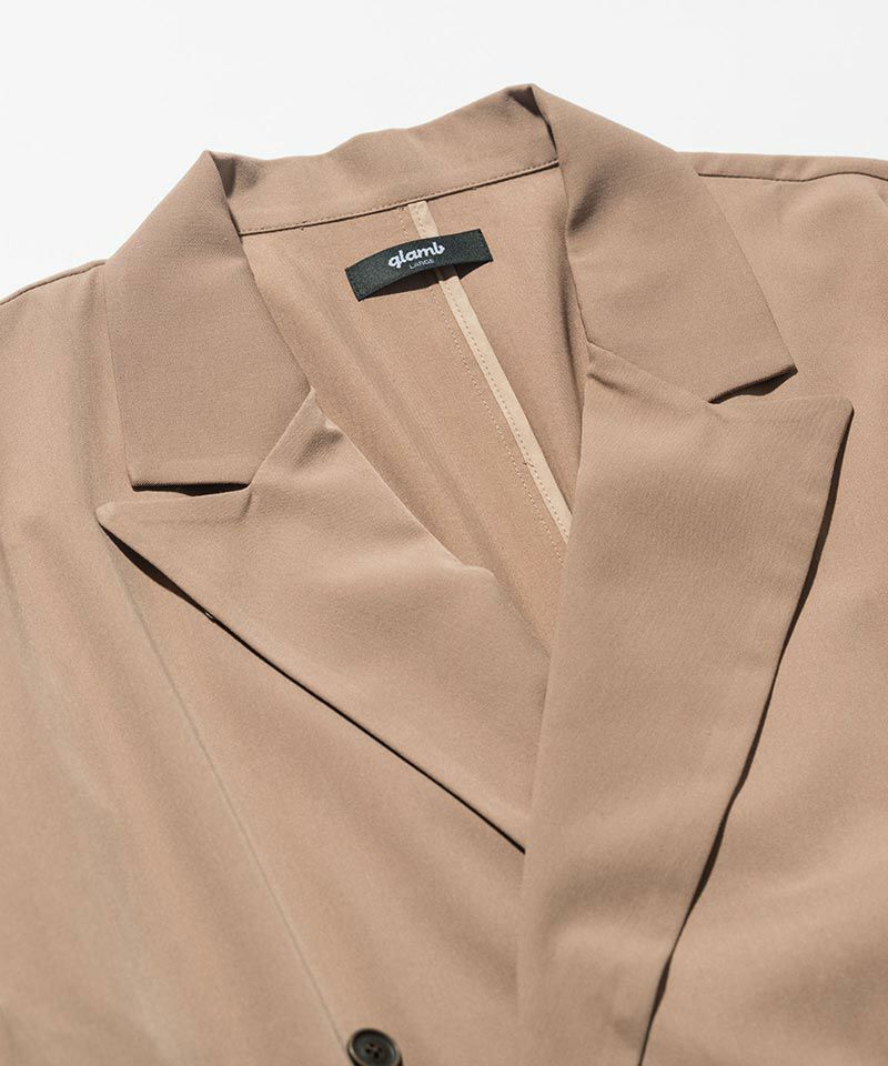 50%OFF【glamb(グラム)】Half Sleeves Double JKT ハーフスリーブ