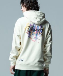 glamb(グラム)】Splash Logo Hoodie スプラッシュロゴフーディ(GB0223