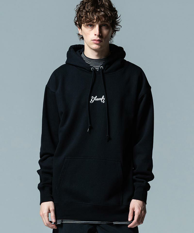 【glamb(グラム)】Splash Logo Hoodie スプラッシュロゴフーディ