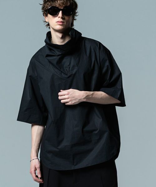 【glamb(グラム)】Pullover Drape SH プルオーバードレープシャツ(GB0223-SH05)