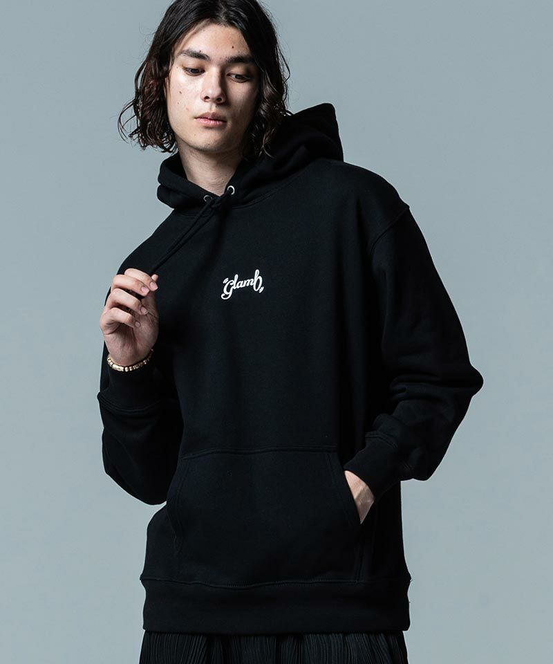 glamb(グラム)】Flower Logo Hoodie フラワーロゴフーディ(GB0223-CS01