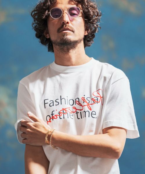 30%OFF【Jih Nunc(ジーヌンク)】プリントTシャツ - REFLECTION  -(JNM-2301009)