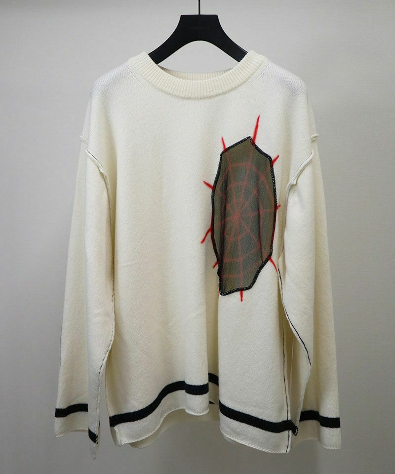 TENDER PERSON(テンダーパーソン)】SPIDER KNIT PULLOVER ニット(LL-TO