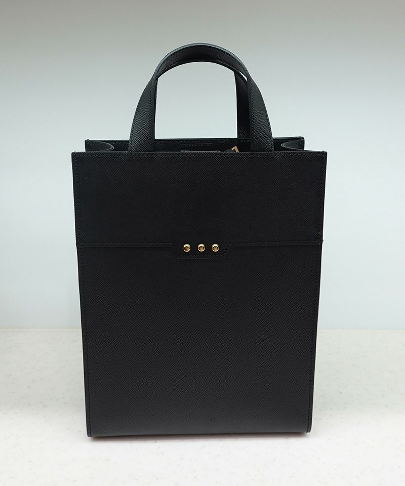 【CULLNI(クルニ)】 Leather vertical mini tote bag トートバッグ(BG 