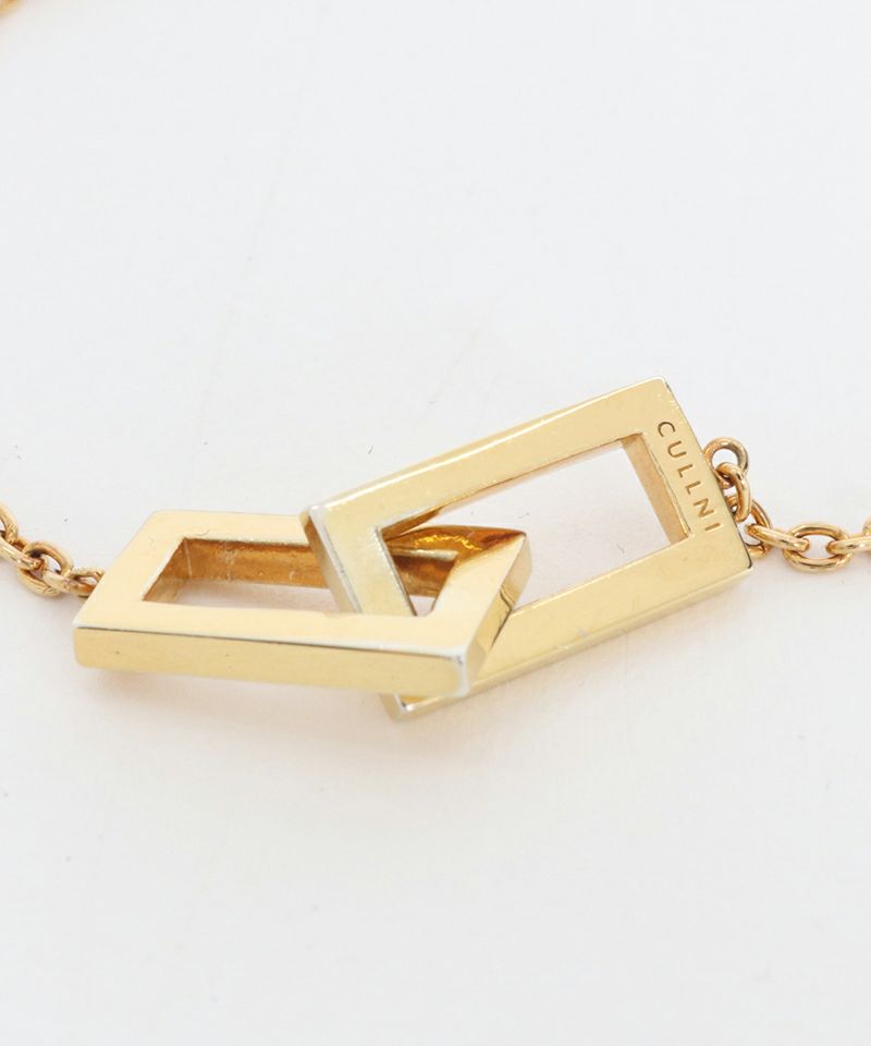 CULLNI(クルニ)】Square frame bracelet ブレスレット(JW-013