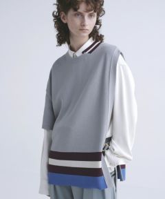 50%OFF【CULLNI(クルニ)】Asymmetric Sleeve Side Open Knit