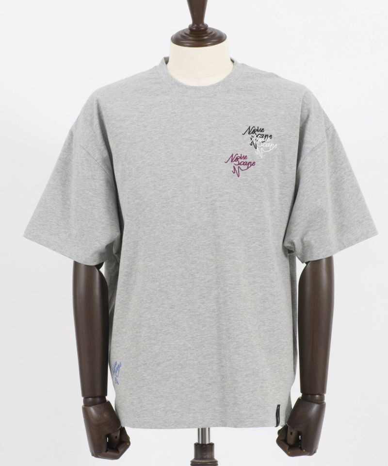 NOISESCAPE(ノイズスケープ)】Sprinkled embroidery T-shirt Tシャツ