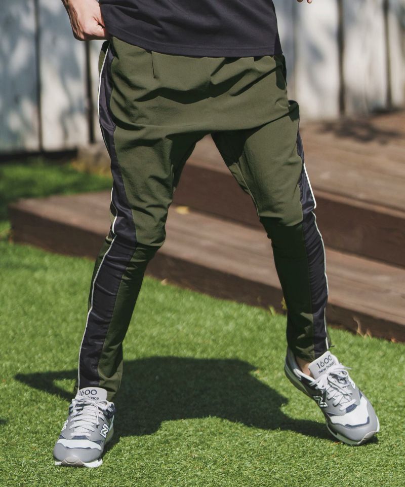 CAMBIO(カンビオ)】Stretch Nylon Side Line Jodhpurs Pants パンツ