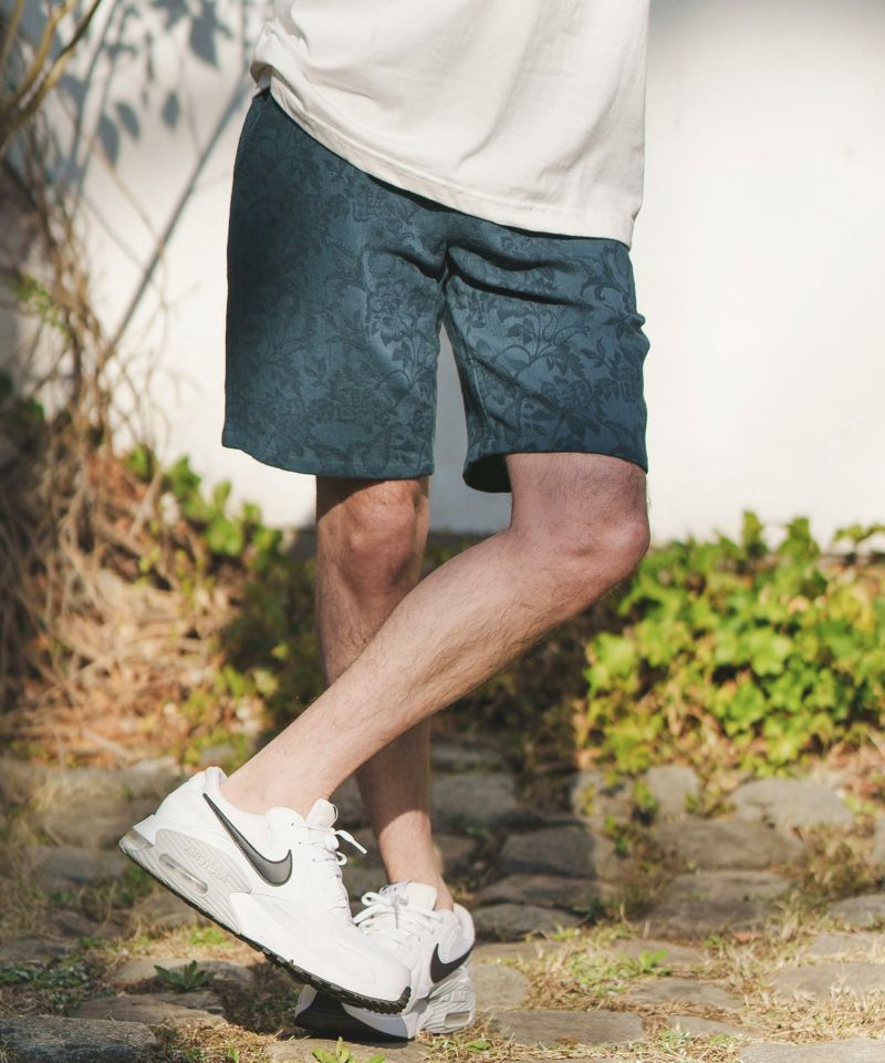 【CAMBIO(カンビオ)】Botanical Jacquard Fabric Short Pants ショートパンツ(S85923cmb)