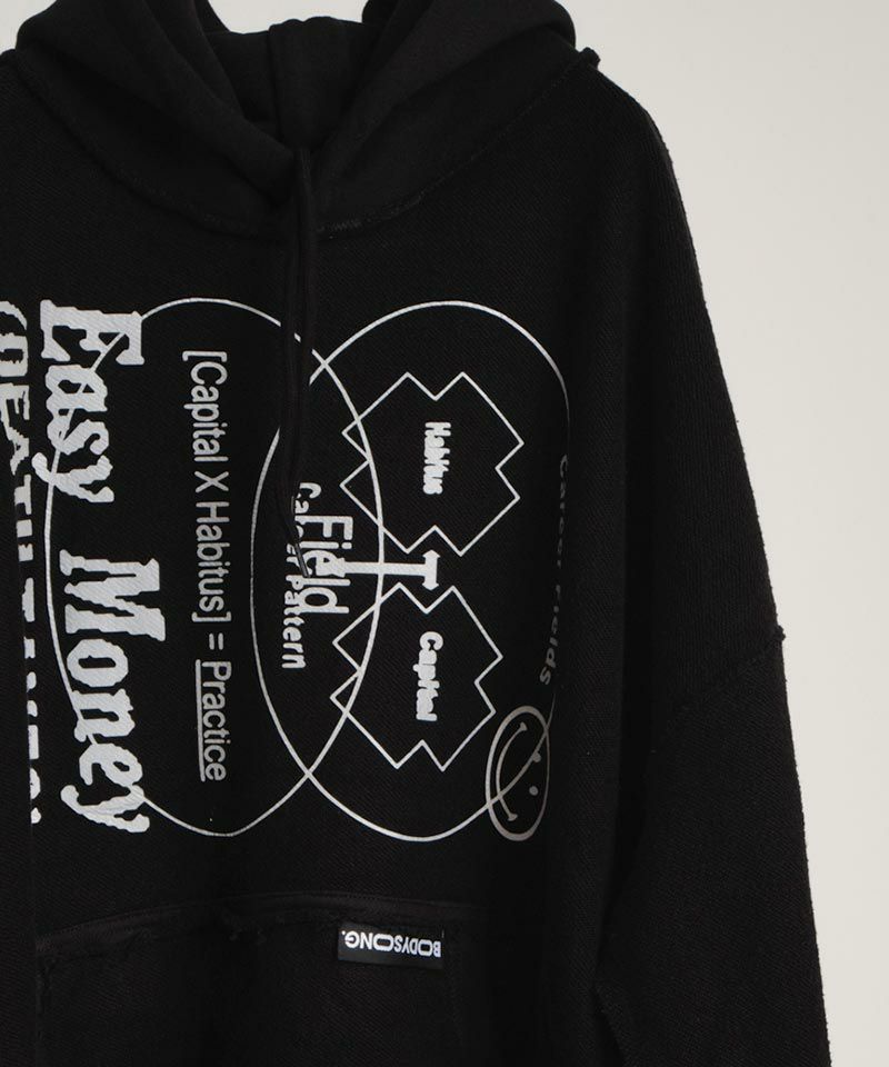 50%OFF【BODYSONG.(ボディソング)】HOODIE-EASYMONEY パーカー 