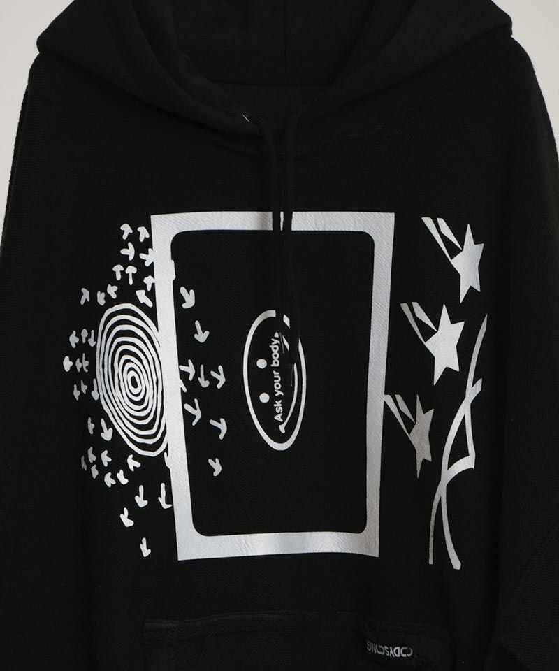 50%OFF【BODYSONG.(ボディソング)】HOODIE-ASK パーカー(BS239201