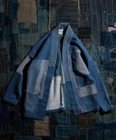 FDMTL(ファンダメンタル)】PATCHWORK HAORI 5YR WASH ガウン(FA23JK42U