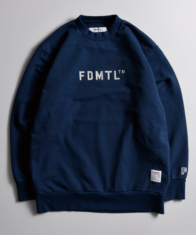 FDMTL(ファンダメンタル)】EMBROIDERY LOGO SWEATSHIRT スウェット