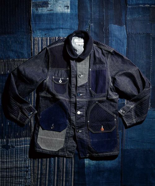 FDMTL(ファンダメンタル)】COVERALL JACKET RINSE ジャケット