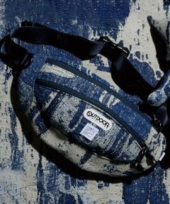 FDMTL(ファンダメンタル)】OUTDOOR PRODUCTS JAQUARD WAIST BAG