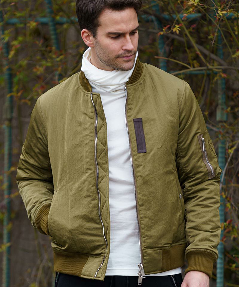 wjk】shrink MA-1ジャケット(2050 ny53c) | CAMBIO カンビオ 