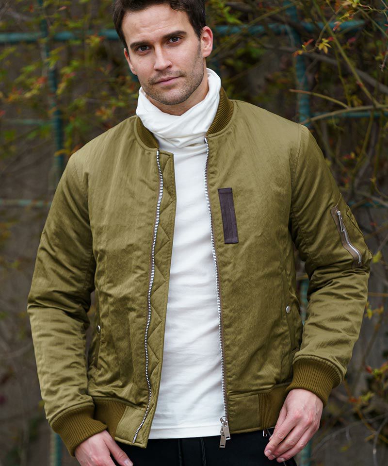 wjk】shrink MA-1ジャケット(2050 ny53c) | CAMBIO カンビオ 