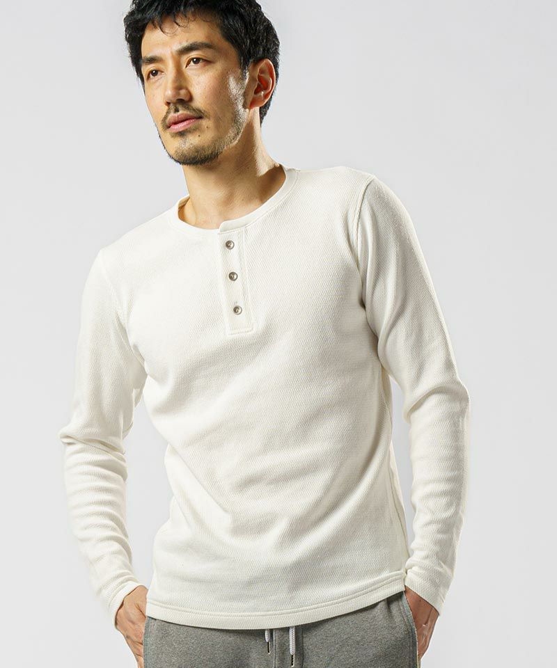 wjk】thermal henley L-S カットソー(7976 cj47c) | CAMBIO カンビオ