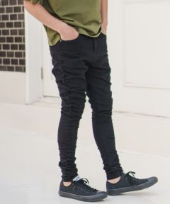 CAMBIO(カンビオ)】Shirring Design Color Pants パンツ(S88423cmb