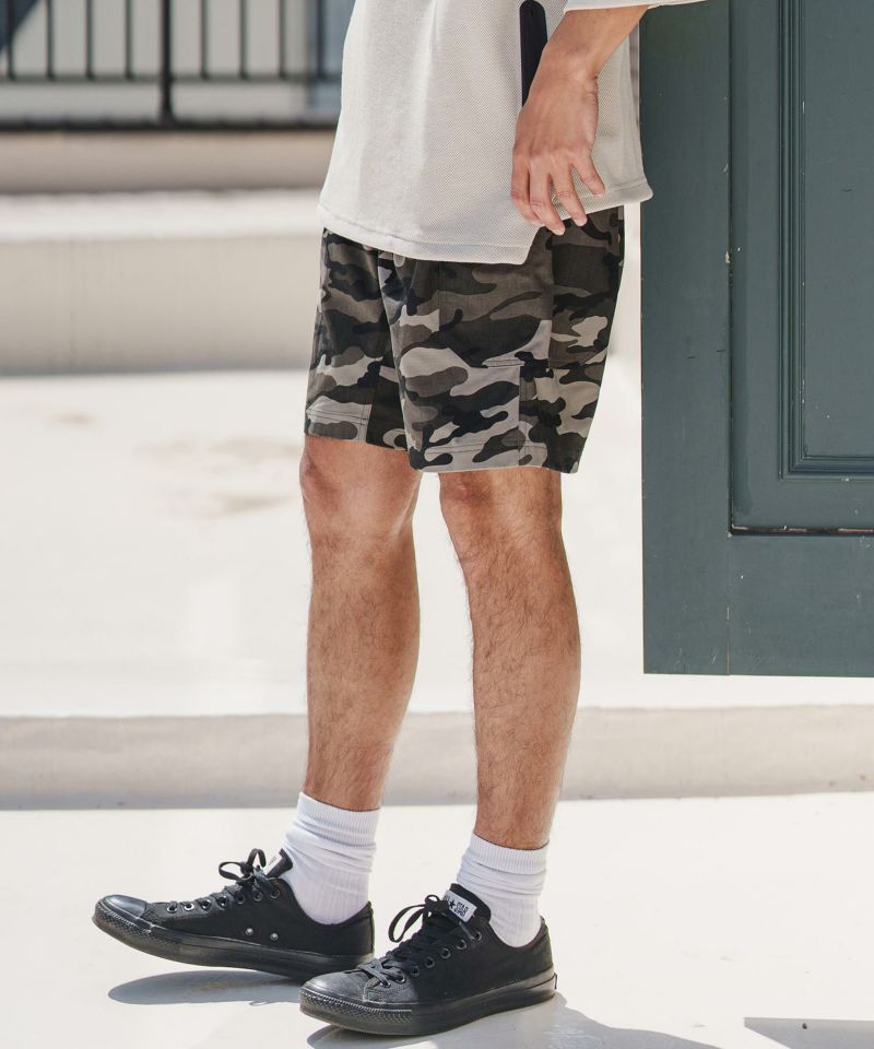 CAMBIO(カンビオ)】Camouflage Short Pants ショートパンツ(S87923cmb