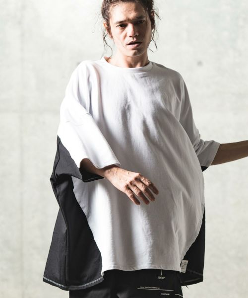 GLIMCLAP(グリムクラップ)】Layered design & weathered cut sew カットソー(15-088-gla-cd) |  CAMBIO カンビオ