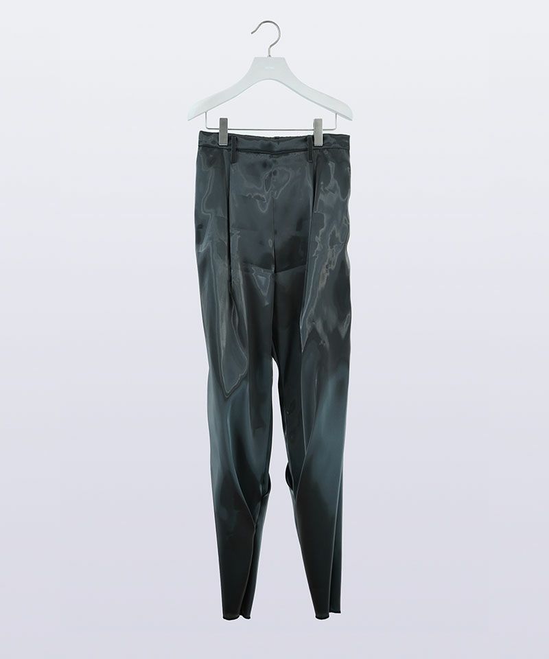HATRA(ハトラ)】Liquid_Shape_Trousers トラウザーパンツ(BT02-23fw 