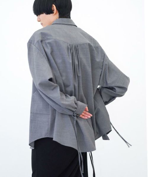 HATRA(ハトラ)】Alias_Flow_Shirt シャツ(SH02-23fw) | CAMBIO カンビオ