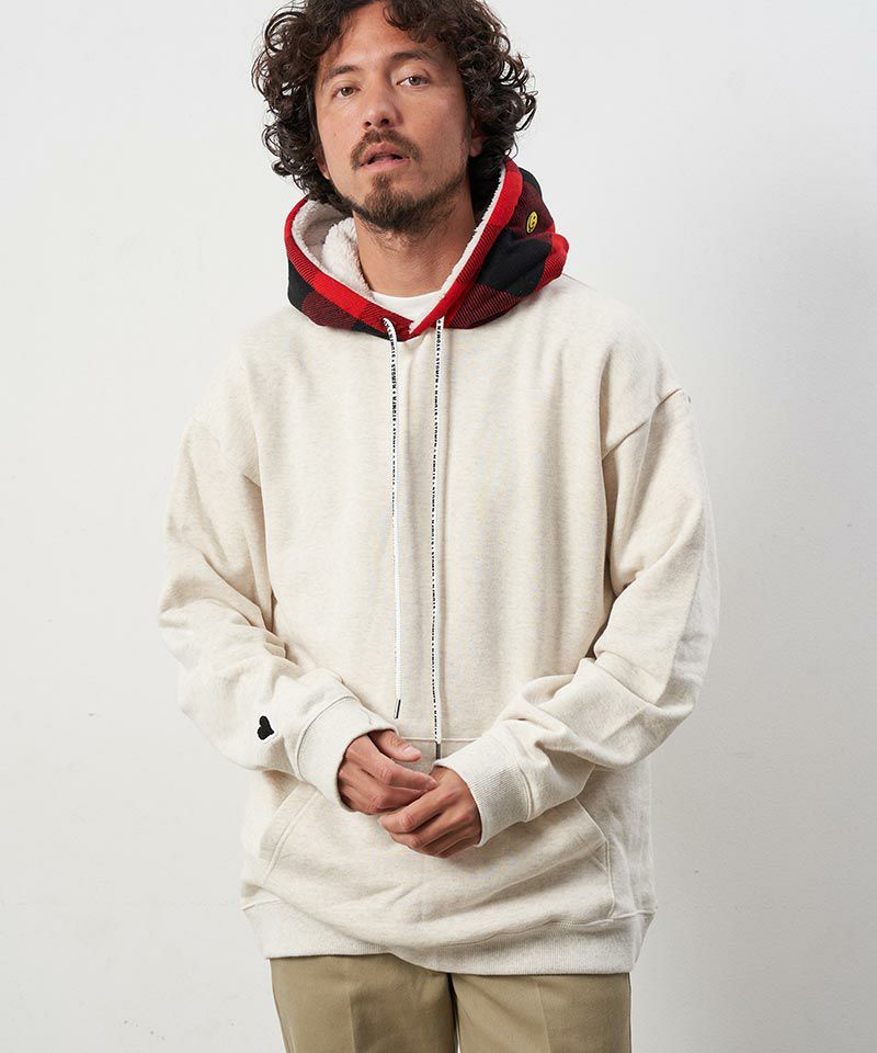 50%OFF【STUD MUFFIN(スタッドマフィン)】30-10裏毛×ボア×バッファロー 