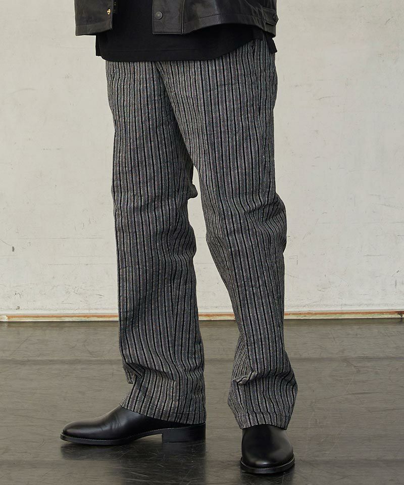EGO TRIPPING(エゴトリッピング)】FRENCH DRESS TROUSER stripe パンツ 