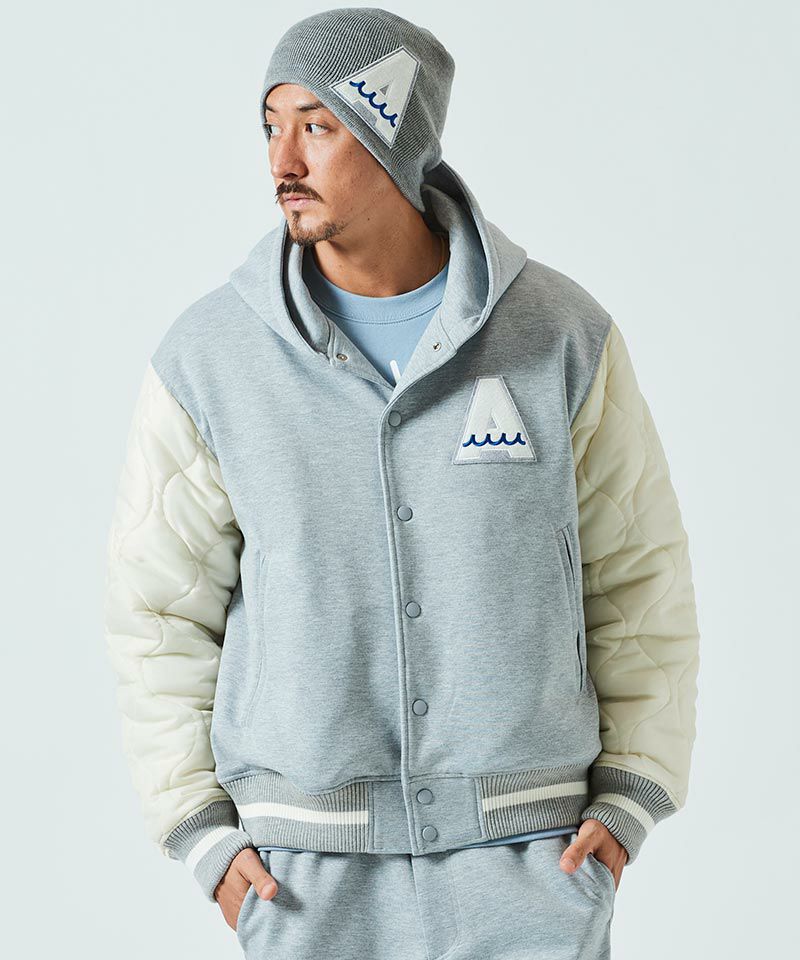 ACANTHUS(アカンサス)】muta Double-knit Hooded Studium Jacket 