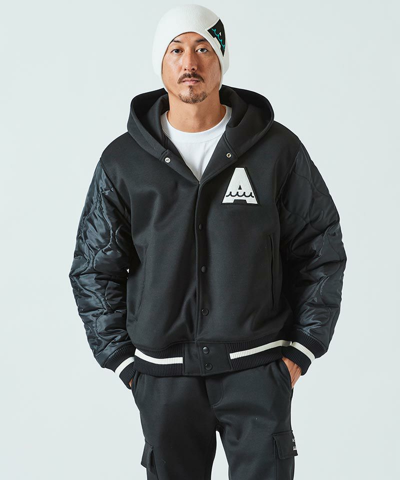 ACANTHUS(アカンサス)】muta Double-knit Hooded Studium Jacket 