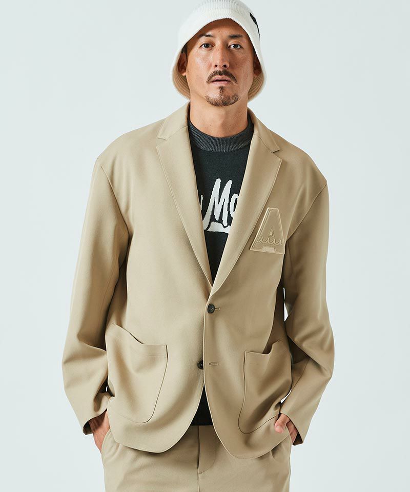 アカンサス ACANTHUS ジャケット jersey tailored テーラ - テーラード