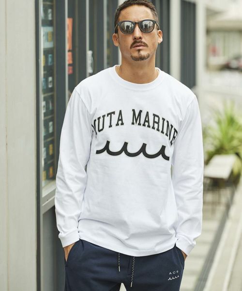 ACANTHUS(アカンサス)】muta College Logo L-S Tee カットソー(MA2337