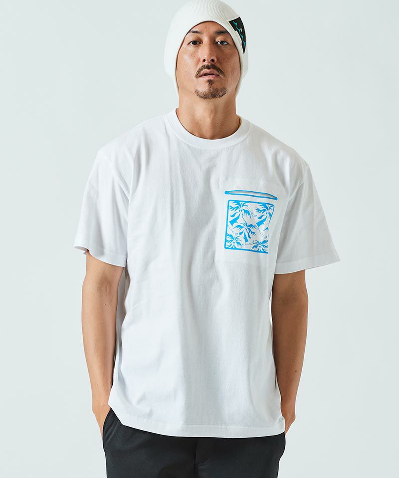 ACANTHUS(アカンサス)】 muta Paradise Trimming Pocket Tee Tシャツ