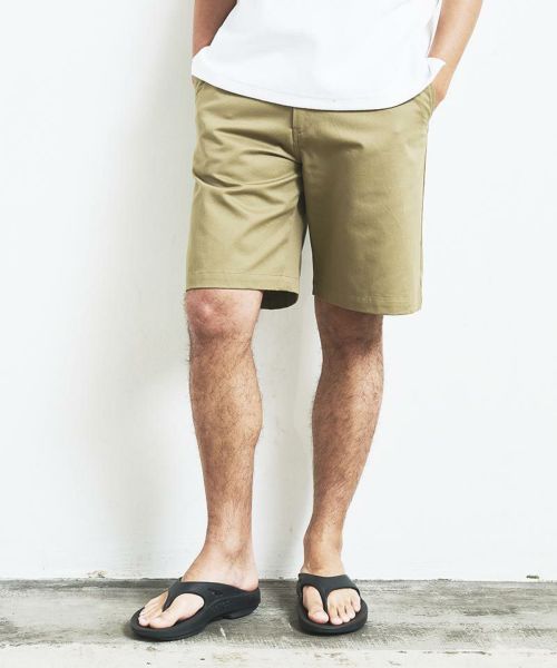 CAMBIO(カンビオ)】Stretch Nylon Big Pocket Shorts ショートパンツ