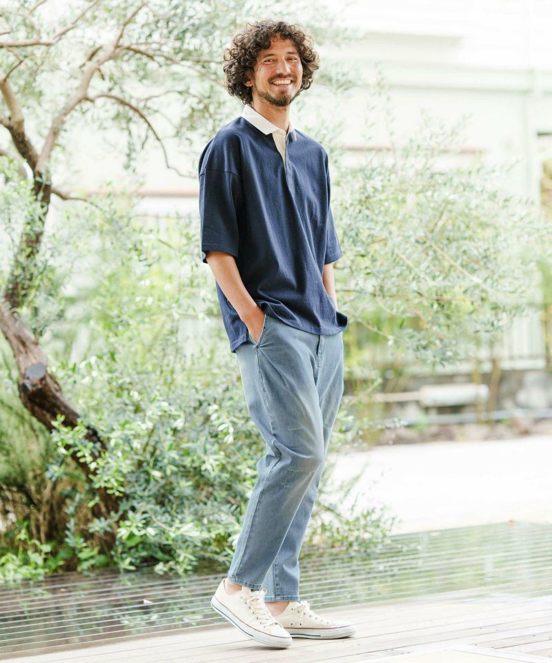 CAMBIO(カンビオ)】Stretch Denim Soft Balloon Pants バルーンパンツ 