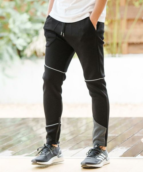 CAMBIO(カンビオ)】Cardboard Knit Tight Fit Pants パンツ(S89823cmb
