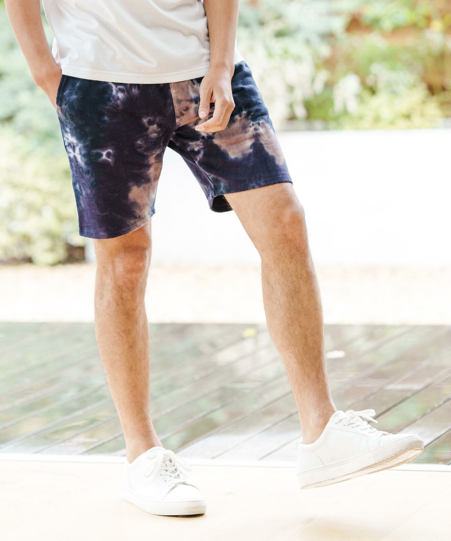 60%OFF【CAMBIO(カンビオ)】URAKE Tie Dye Short Pants ショートパンツ