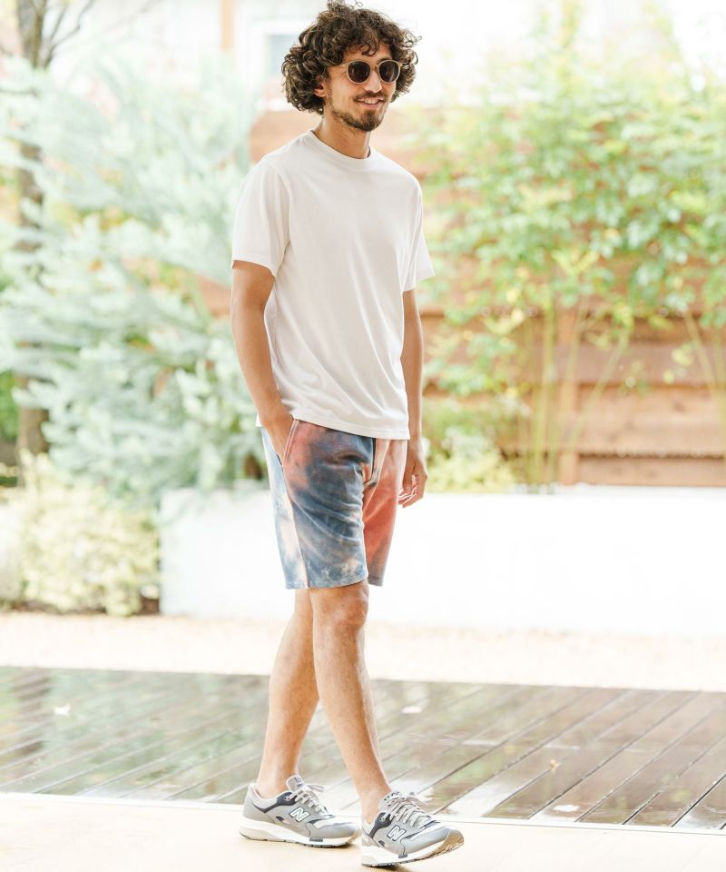 50%OFF【CAMBIO(カンビオ)】URAKE Tie Dye Short Pants ショート