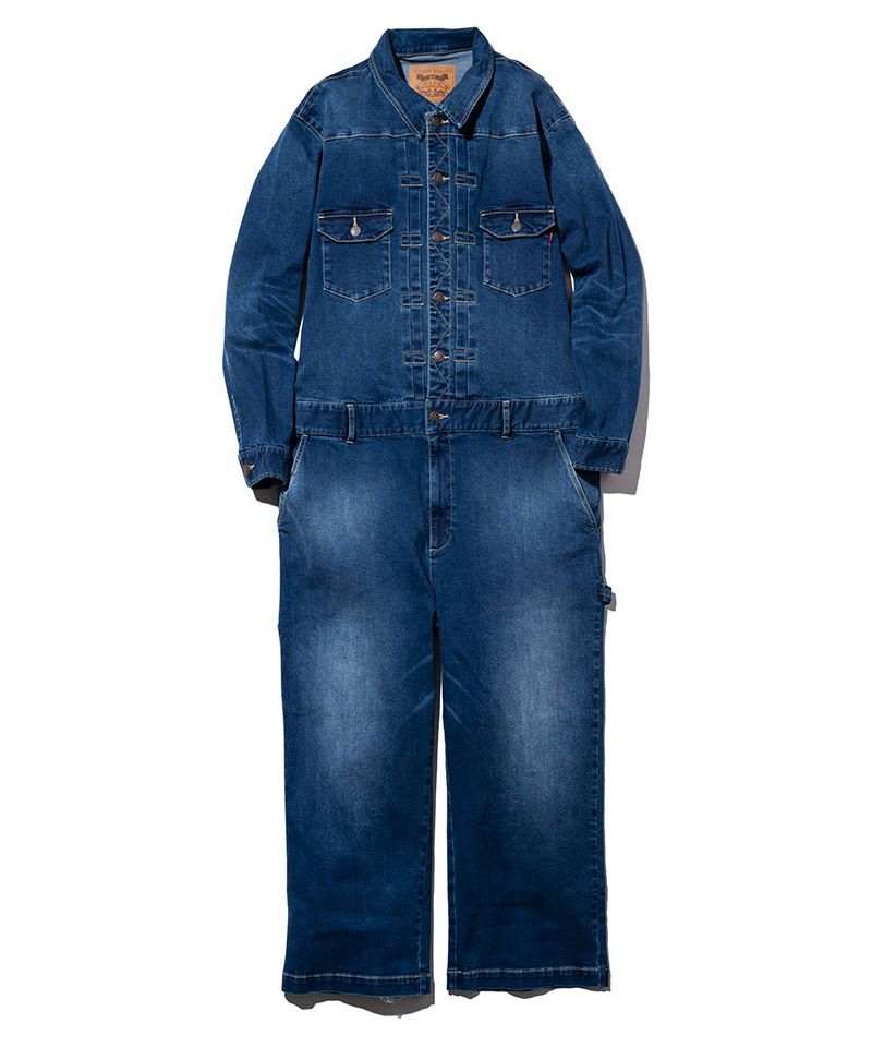 20%OFF【glamb(グラム)】Oversized Denim All in One オーバーサイズ 