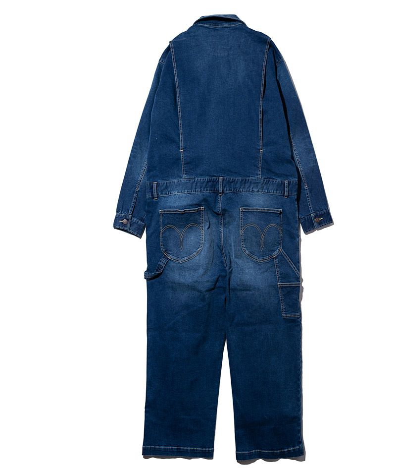 glamb(グラム)】Oversized Denim All in One オーバーサイズデニム