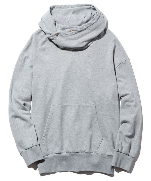 glamb(グラム)】Drape Neck Hoodie ドレープネックフーディ(GB0323