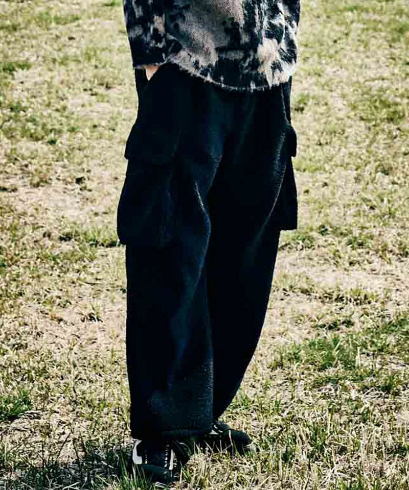 ポム　Mサイズ　【完売品】GRANCY カーゴパンツ ブラック ポム様専用 Mサイズ 【完売品】GRANCY カーゴパンツ ブラック